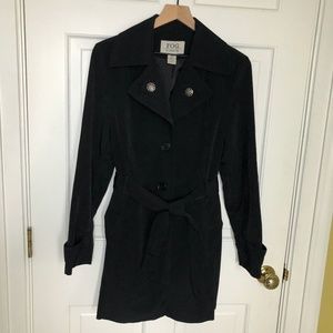LONDON FOG Sz M Mid length Trench Jacket